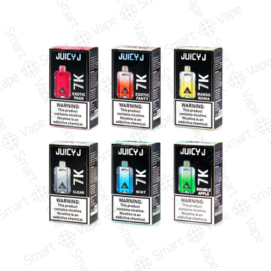 Juicy J 7K Smart Vape | 7000 puffs | flavors | recharge | disposable