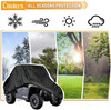 2-3 Seater UTV Cover 420D Waterproof Heavy Duty Oxford Fabric for Hisun Axis Massimo T-Boss 400 450 500 550 700 750, CFMOTO UForce ZForce, Rhino 450 660 700, Windproof Dustproof All-Weather Utility Vehicle Cover