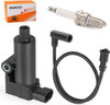 Ignition Coil & Spark Plug & Wire Cap for Hisun UTV 250 400 450 500 Massimo Gunner 250 MSU 400 500 Coleman UT400 UT500 Axis Bennche Cowboy Spire Bighorn 250 400 450 500