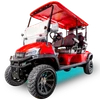 TrailMaster SUN X4F Lithium Golf Cart – 4 Passenger, 5KW, 48V 105Ah