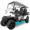 TrailMaster SUN X6 Lithium Golf Cart – 6 Passenger, 5KW, 48V 150Ah