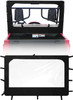 Soft Rear Windshield for Rhino/Massimo, UTV Winter PVC Windscreen