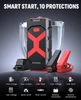 BOOKOO A9 4000A 12V Portable Car Battery Jump Starter – 20000mAh