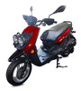 Vitacci ZUMA 150CC Scooter, 4 Stroke, Air-Forced Cool,Single Cylinder - Red