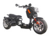 2024 Model ICE BEAR "GEN IV MADDOG" PMZ150-21 150cc Scooter Street Bike