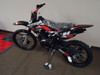 RPS DB-Viper 150CC Dirt Bike, 4 Stroke Displacement, Air Cooling - Red Rear View