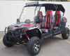 TrailMaster Challenger4 300X EFI UTV, 4-Stroke, Single Cylinder, Water- Cooled - Red