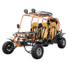 New Vitacci Hummer 200cc 4Seats (TK200GK-6) Go Kart, Air-Cooled, 4 Stroke - Available in Crate - Orange