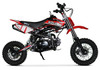 BMS PRO 110 Dirt Bike, 107cc 4-Stroke, Semi-Automatic - Red