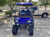 DYNAMIC ENFORCER GOLF CART BLUE - FULLY ASSEMBLED AND TESTED