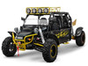 BMS Dune Buggy Sand  SNIPER T1000 4S 4 seat, Fully Automatic - Fully Assembled And Tested - Yellow