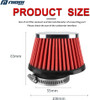 NIBBI Motorcycle Air Filter,Universal Air Filters for Dirt Bike,55mm Air Filters for Dirt Bike, Pit Bike, Bike, Mini Bike, GY6,ATV And Other Bikes.