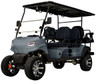 MASSIMO MEV4X ELECTRIC GOLF CART, POWERFUL 48V 5KW MOTOR - GRAY