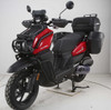 New Army style scooter 200 tank 200 efi deluxe model with bigger tires and side luggage carriers