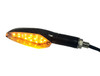 MYK Universal LED Turn Signal with Carbon Fiber Finish (#3924) AMBER LED