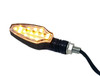 MYK Universal LED Turn Signal Black (#11220) AMBER LED