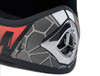 Off Road MMG Youth Motocross Helmet - Matte Black/Red (DOT Approved)