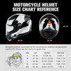 Full Face Motorcycle Helmet WS-607 DOT Approved Motorbike Racing Street Bike Helmets for Adults with Visor