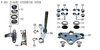 Lifan Lf250-D Front Brake Fluid Line Clamp Ⅱ(Image #05)