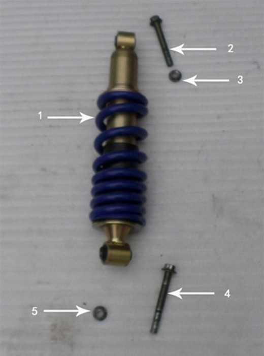 Buy parts for Hawk 250 Rear shock new