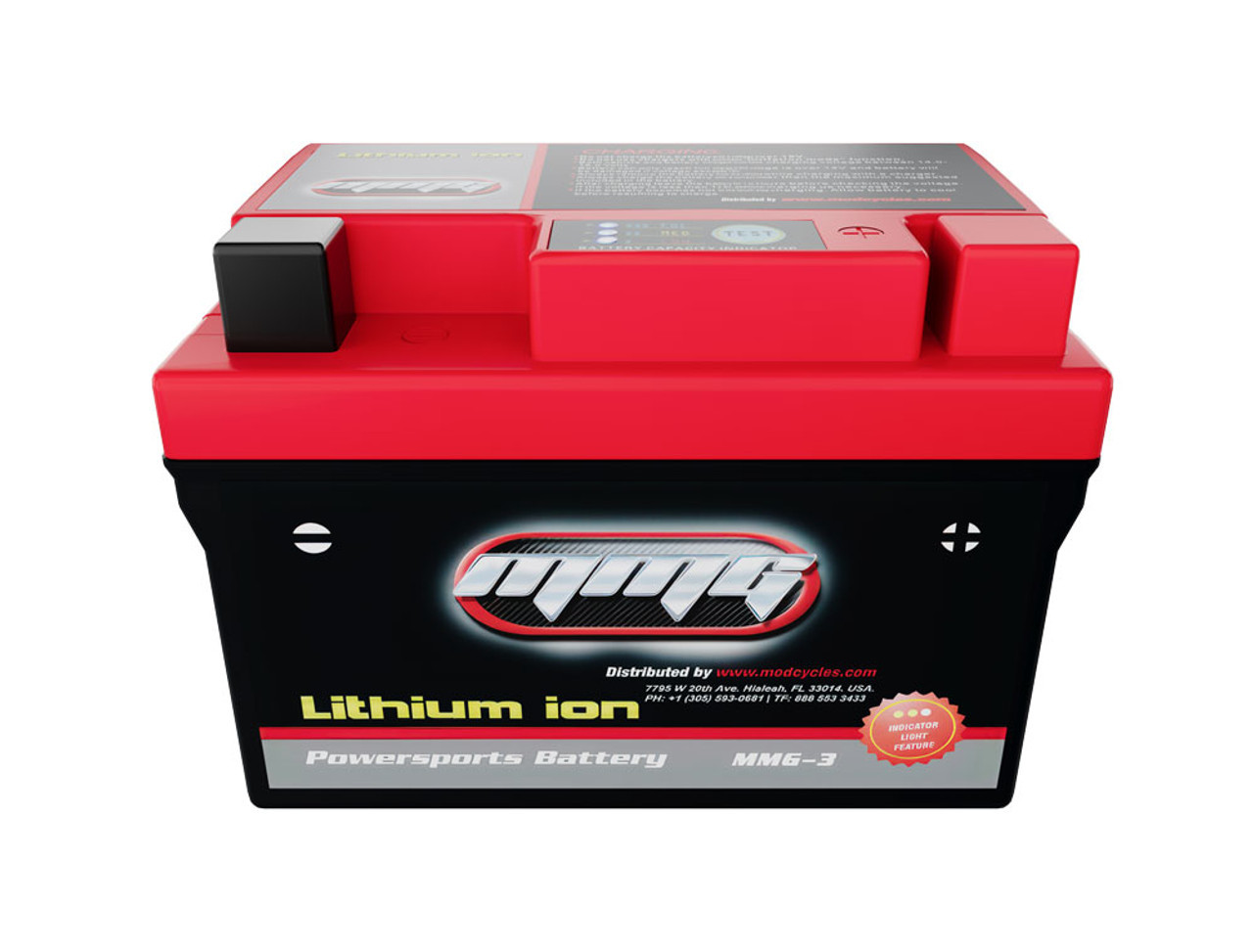 Lithium Battery MMG3 - Replaces YTZ5S, YTZ7S, YTX7L-BS