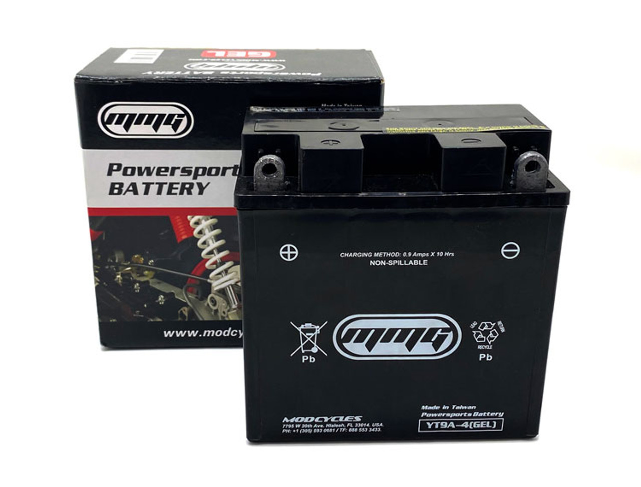 Battery YT9A-4 ( YB9-B / YT9A-BS ) | Arlington PowerSports