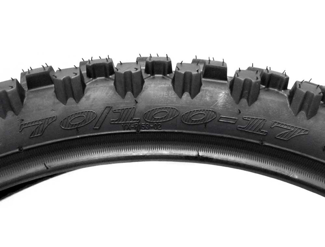 YC Yier 70/100-17 Dirt Bike Tire 17" Inch 70/100-17 (2 - View #2