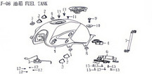 Lifan KP200 Side cover rubber ring (Image #03)