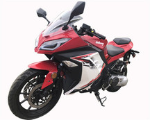 VITACCI New Falcon 250cc Automatic Sport Bike, Single Cylinder Water-Cooling - Fully Assembled and Tested - Red
