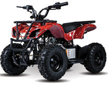 New Vitacci Mini Hunter 60cc ATV, Single Cylinder, 4-Stroke, Air Cooled, Automatic, Electric Start - Fully Assembled and Tested - Red