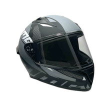 Full Face MMG Helmet. Model Bolt. Color: Matte Black/Gray. Size: M. *DOT APPROVED*