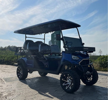 New Arrival Electric Golf Carts T-60 DLX LITHIUM Battery 6 Seater