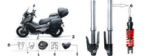 Lifan KPV 150 Rear Rack Set - Enhance Your Ride