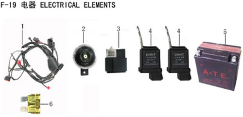 Lifan KP200 main cable(Image #01)