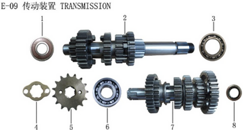 Lifan KP200 Rolling bearing 6204P6 (Image #06) Lifan KP200 Rolling bearing 6204P6 (Image #06)