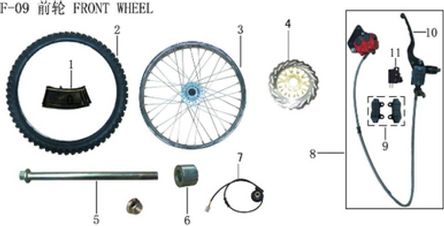 Lifan X-Pect 200 Front Rim Combination (Image #03)