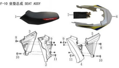 Lifan Kp Mini Hexagon socket screw M6×35-F 16(Image #10)
