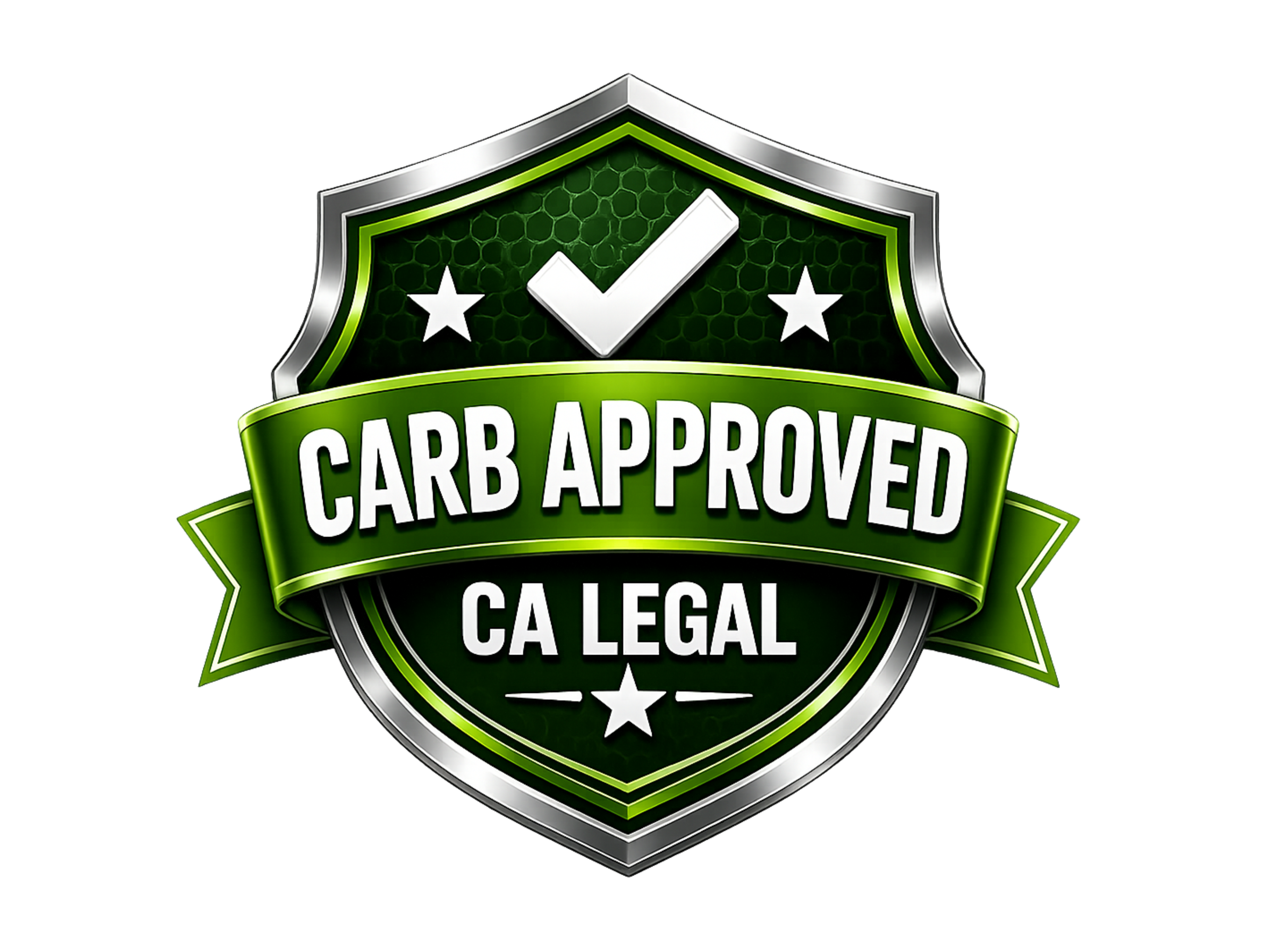 CARB Approved / CA Legal