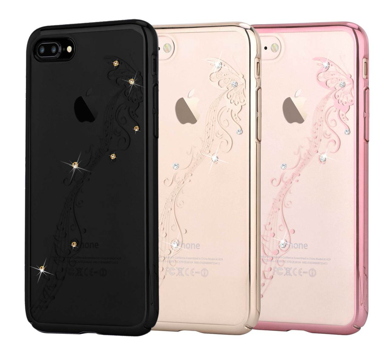 iPhone SE2 7 8 Crystal Papillon case | Devia Canada