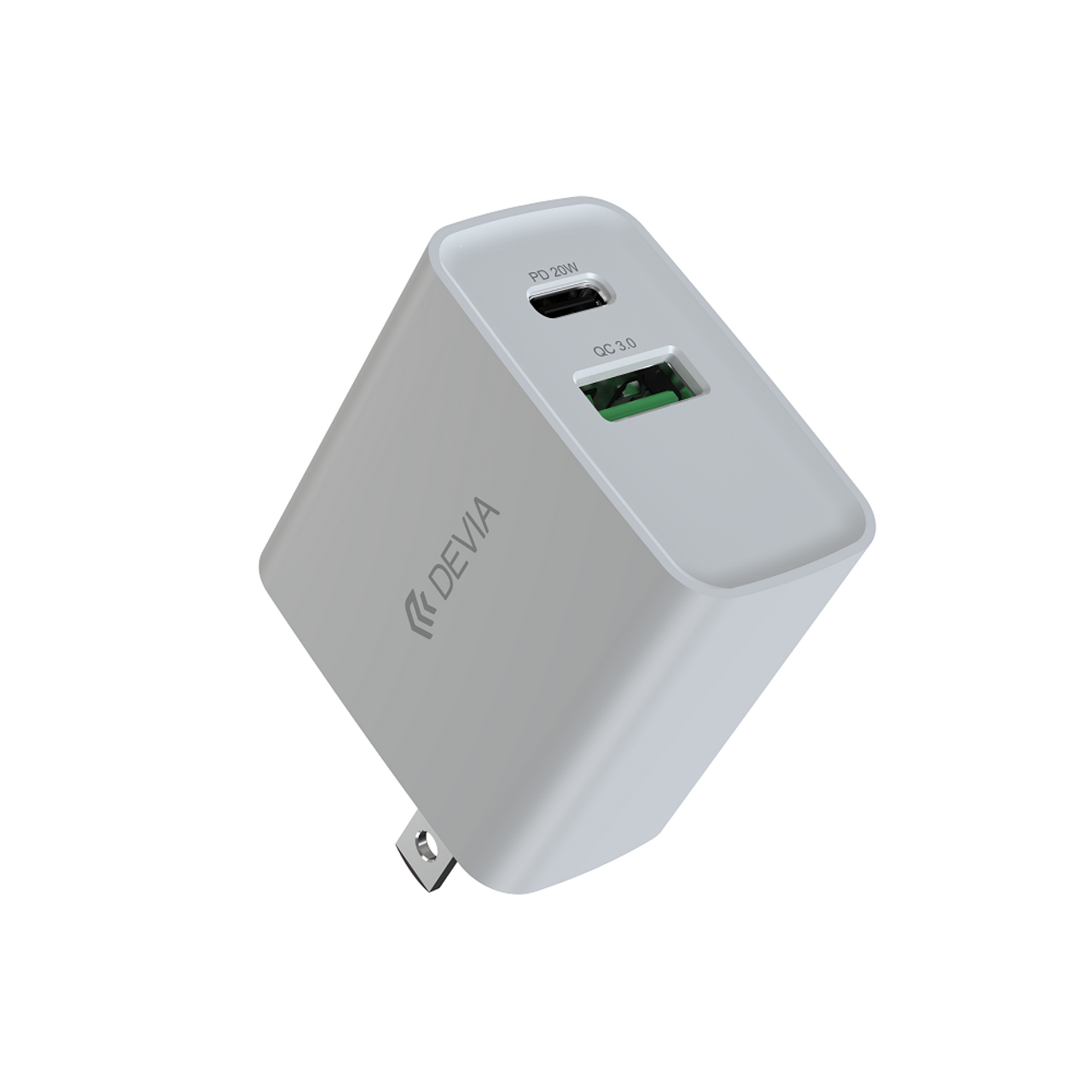 Smart Series PD & QC USB & Type C Quick Wall Charger US Plug ⚡20W