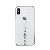 Devia Lucky Star Crystal Case silver, iPhone XR
