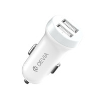 Devia Smart Series Dual USB Car Charger 2USB 5V 3.1A White (6938595330810) Devia Smart Series Dual USB Car Charger 2USB 5V 3.1A White (6938595330810)