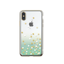 Polka Crystal Case, iPhone X/XS Designer stylish case Green