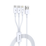 Devia Smart 3 in 1 Charging Cable
type c cable, lightning cable, micro cable