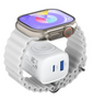 Devia Ultra1 22W PD+QC + Watch Wireless Charger 2-in-1 GaN Charger
