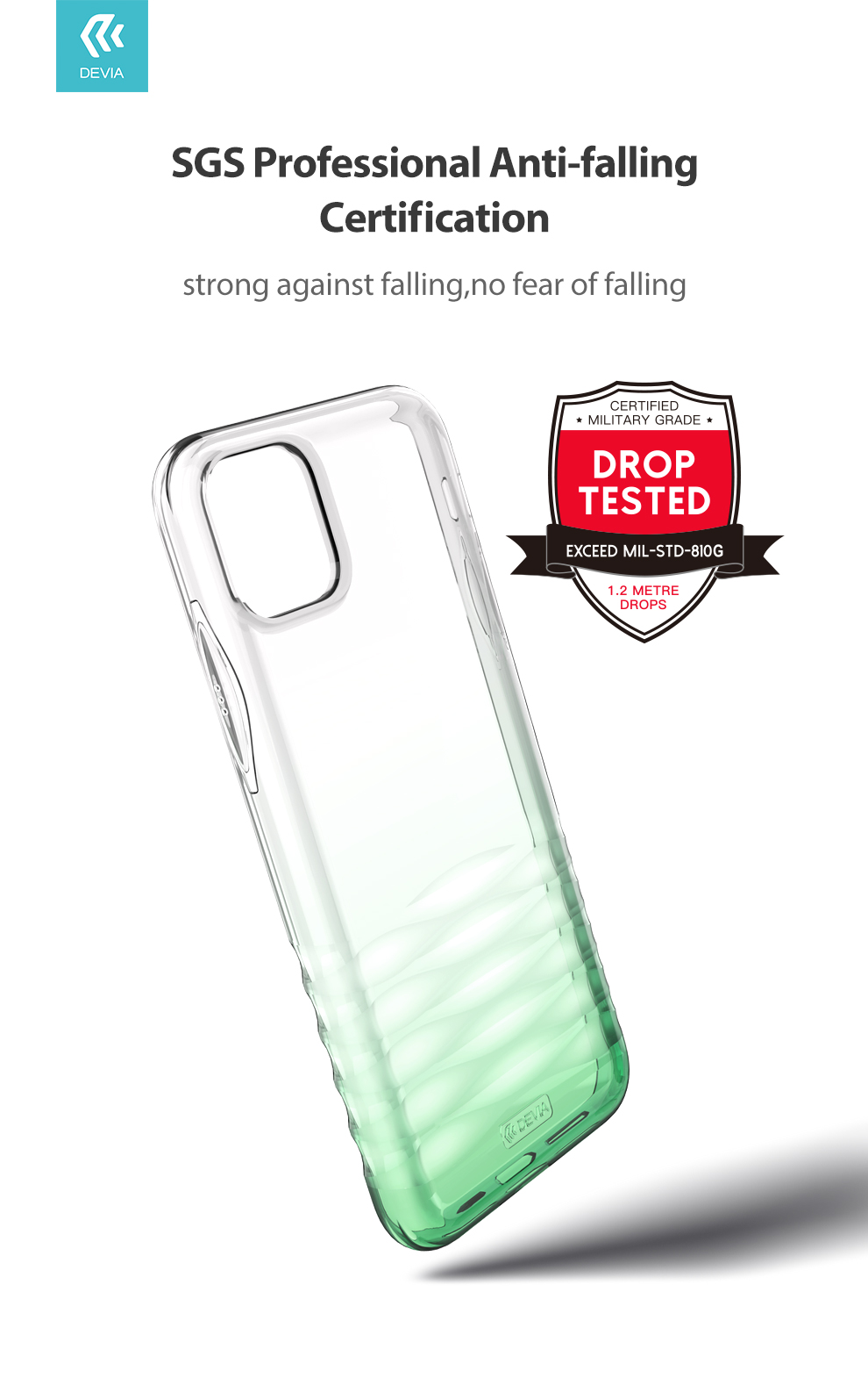 iPhone 11 Pro Max Ocean Series Case, Slim, full protection and grip friendly with long lasting clarity resistant to yellowing.