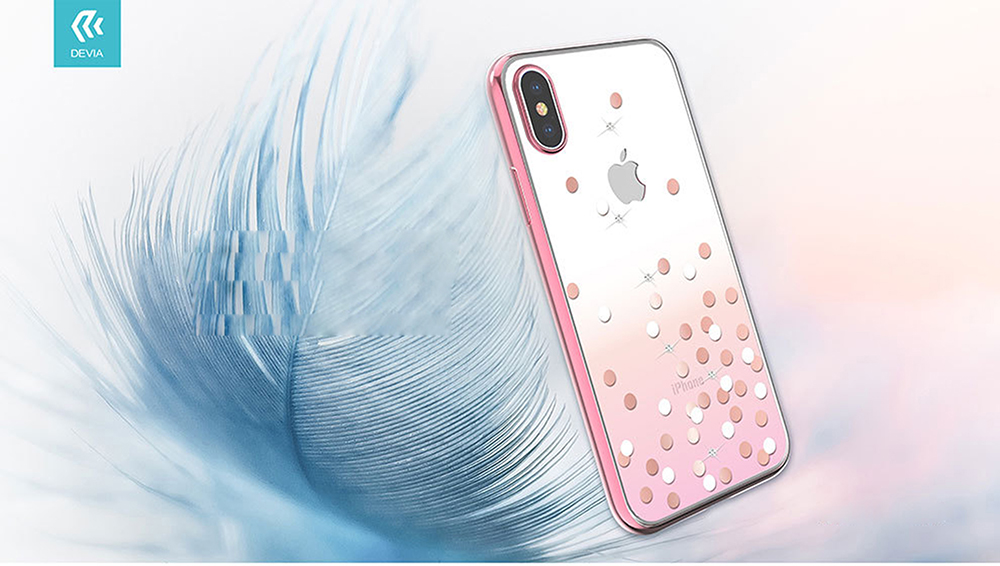 DEVIA iPhone X/XS- Polka Crystal Case