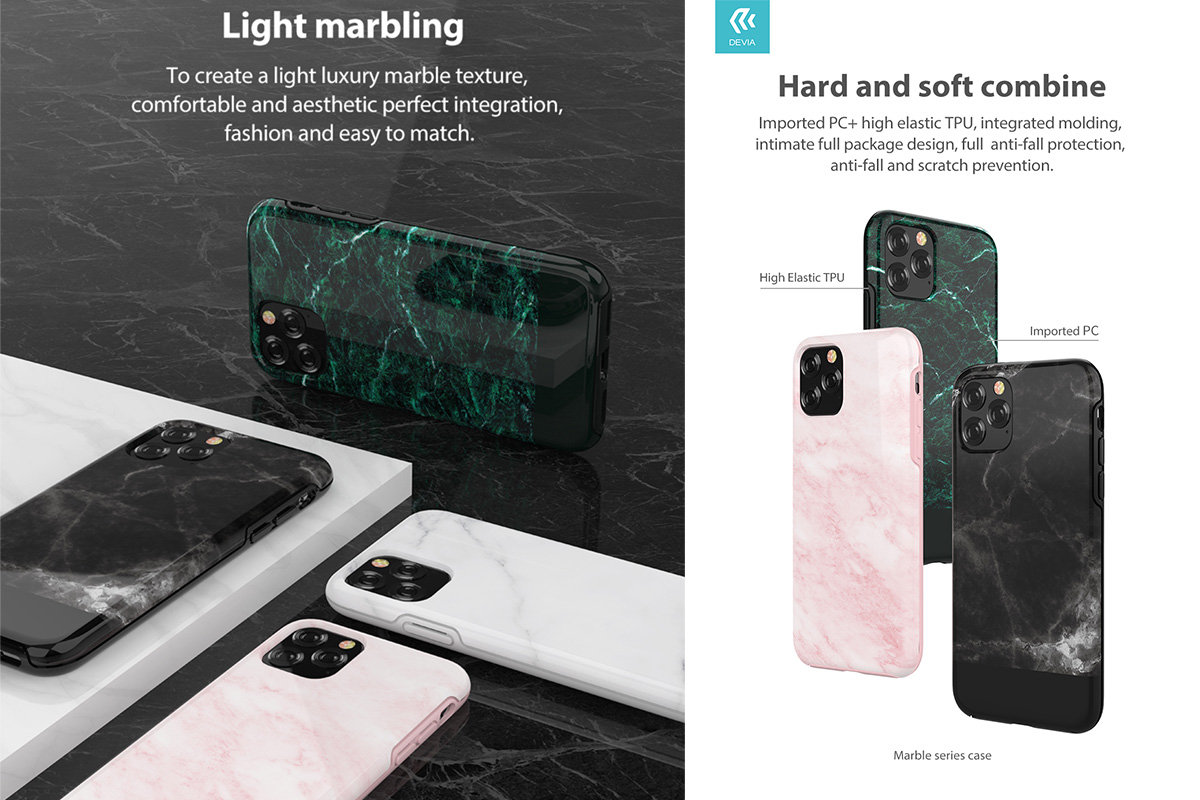 iPhone 11 - Marble Series Case