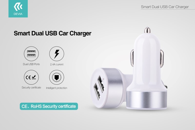 Smart Dual USB Car Charger