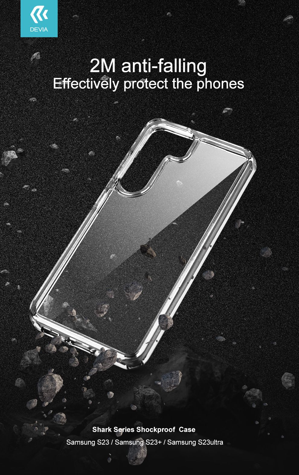 OFOCASE Clear Case Compatible with Samsung Galaxy S23 Plus with Fold  Kickstand Ultra Thin Transparent Military Grade Shockproof Case for Men